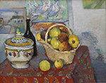 Paul Cezanne Still Life with Soup Bowl, 1877 oil painting reproduction