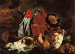 Paul Cezanne The Barque of Dante (after Delacroix), 1870 oil painting reproduction