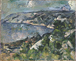 Paul Cezanne The Bay of L'Estaque, 1879-83 oil painting reproduction