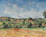 Paul Cezanne The Bellevue Plain, 1892 oil painting reproduction