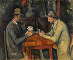 Paul Cezanne The Card Players, 1892 oil painting reproduction
