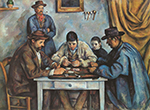 Paul Cezanne The Card Players, 1892-95 oil painting reproduction