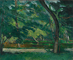 Paul Cezanne The Etang des Soeurs, Osny, near Pontoise, 1875 oil painting reproduction