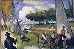 Paul Cezanne The Fishermen (Fantastic Scene), 1875 oil painting reproduction