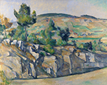 Paul Cezanne The Hillside in Provence, 1886-90 oil painting reproduction