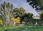 Paul Cezanne The Trees of Jas de Bouffan, 1875-76 oil painting reproduction