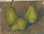 Paul Cezanne Three Pears, 1878-79 oil painting reproduction