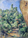 Paul Cezanne Bibemus - the Red Rock, 1897-1900 oil painting reproduction