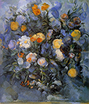 Paul Cezanne Flowers oil painting reproduction