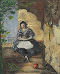 Paul Cezanne Girl, 1872-73 oil painting reproduction