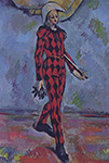 Paul Cezanne Harlequin, 1888-90 oil painting reproduction