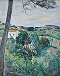 Paul Cezanne Landscape, 1862-64 oil painting reproduction