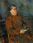 Paul Cezanne Portrait of a Woman, 1892-96 oil painting reproduction