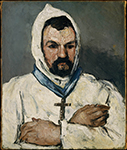 Paul Cezanne Portrait of the Uncle Dominique as a Monk, 1866 oil painting reproduction