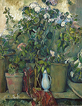Paul Cezanne Potted Plants, 1888-90 oil painting reproduction