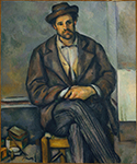 Paul Cezanne Seated Peasant, 1892-96 oil painting reproduction