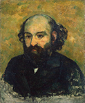 Paul Cezanne Self Portrait, 1880-2 oil painting reproduction