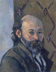 Paul Cezanne Self Portrait, 1880-81 oil painting reproduction