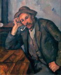 Paul Cezanne Smoker oil painting reproduction