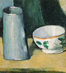 Paul Cezanne Still Life with Bowl and Milk-Jug, 1873-77 oil painting reproduction