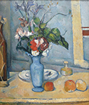 Paul Cezanne The Blue Vase, 1889-90 oil painting reproduction