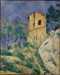 Paul Cezanne The House with the Cracked Walls, 1892-94 oil painting reproduction