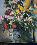 Paul Cezanne Two Vases of Flowers, 1877 oil painting reproduction