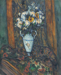 Paul Cezanne Vase of Flowers, 1900-03 oil painting reproduction
