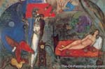 Marc Chagall To My Wife oil painting reproduction