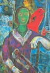 Marc Chagall Portrait of Vava oil painting reproduction