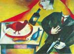 Marc Chagall The Drunkard oil painting reproduction