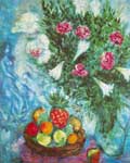 Marc Chagall Fruits and Flowers oil painting reproduction