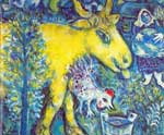 Marc Chagall The Farmyard oil painting reproduction