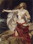 Herbert James Draper Ariadne, c.1905 oil painting reproduction