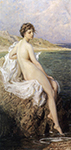 Herbert James Draper The Bathers, 1896 oil painting reproduction