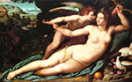 Herbert James Draper Venus and Amour oil painting reproduction