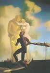 Salvador Dali Meditation of the Harp oil painting reproduction