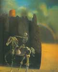 Salvador Dali The Horseman of Death oil painting reproduction