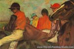 Edgar Degas Jockeys oil painting reproduction