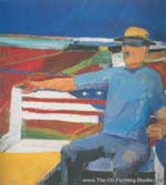 Richard Diebenkorn July oil painting reproduction