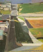 Richard Diebenkorn Cityscape I oil painting reproduction