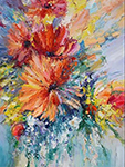 Flowers   painting for sale FLO0156