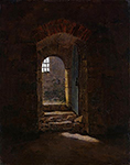 Caspar David Friedrich Doorway in Meissen oil painting reproduction