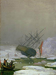 Caspar David Friedrich Ship in the Arctic Ocean oil painting reproduction