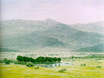 Caspar David Friedrich Landscape in the Rriesengebirge oil painting reproduction