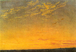 Caspar David Friedrich Le Soir 2  oil painting reproduction