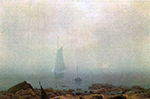 Caspar David Friedrich Nebel (1807) oil painting reproduction