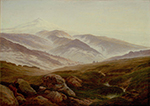 Caspar David Friedrich Riesengebirge (Memories of the Riesengebirge) oil painting reproduction