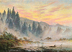Caspar David Friedrich The Morning (1820-21) oil painting reproduction