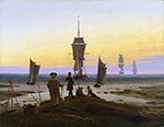 Caspar David Friedrich The Stages of Life (1833) oil painting reproduction